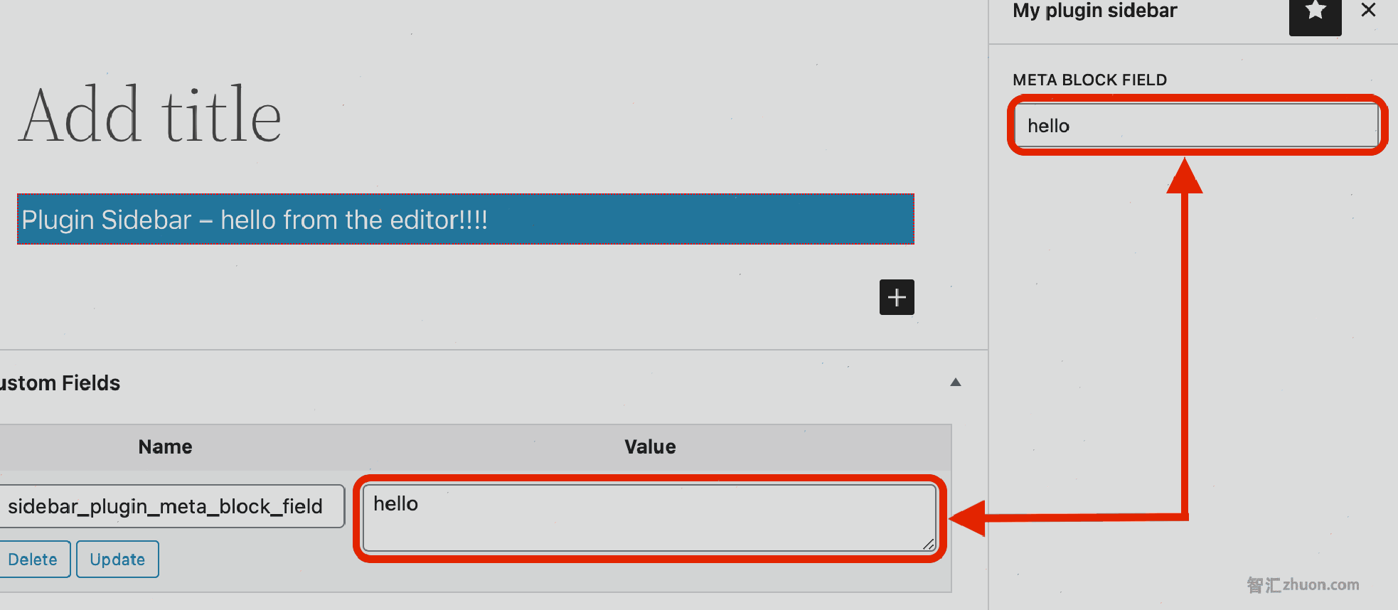 Text Control and Custom Field