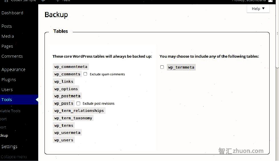 wp-db-backup_table