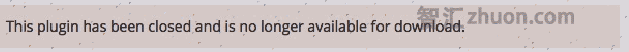 Red background: This plugin has been closed and is no longer available for download.